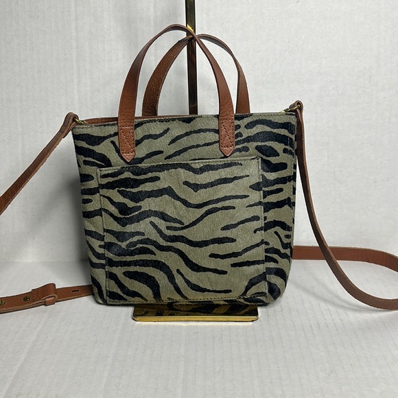 Madewell Bags Madewell Small Crossbody In Leopard Calf Hair Poshmark